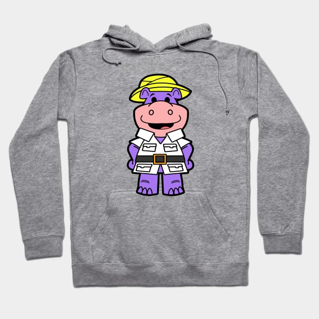 Peter Potamus Hoodie by nataliawinyoto